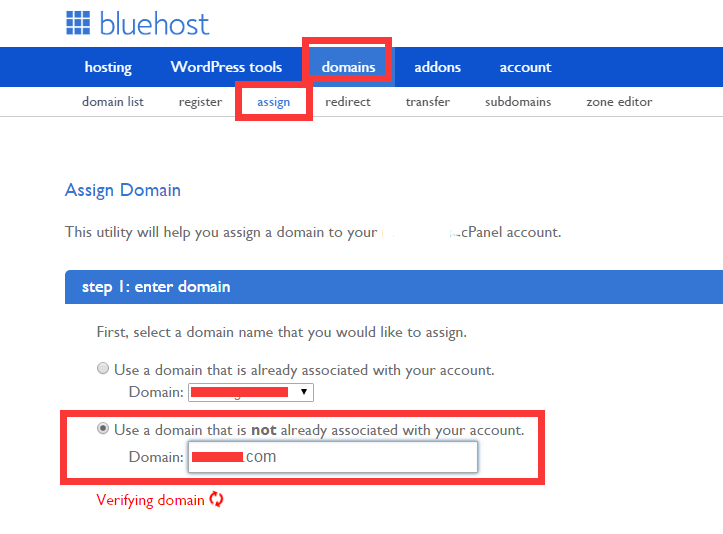 虚拟主机Bluehost的域名解析-含Namesilo域名绑定到bluehost