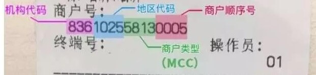 MCC商户编号分析