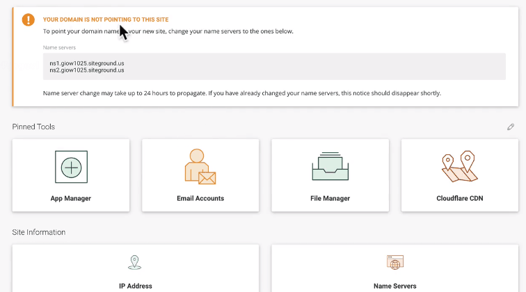 siteground DNS