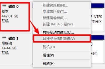 磁盘分区类型